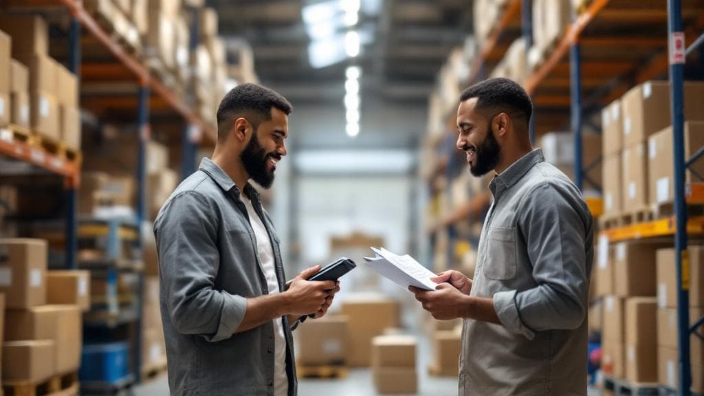 The StockLedger Cloud team collaborating on inventory solutions